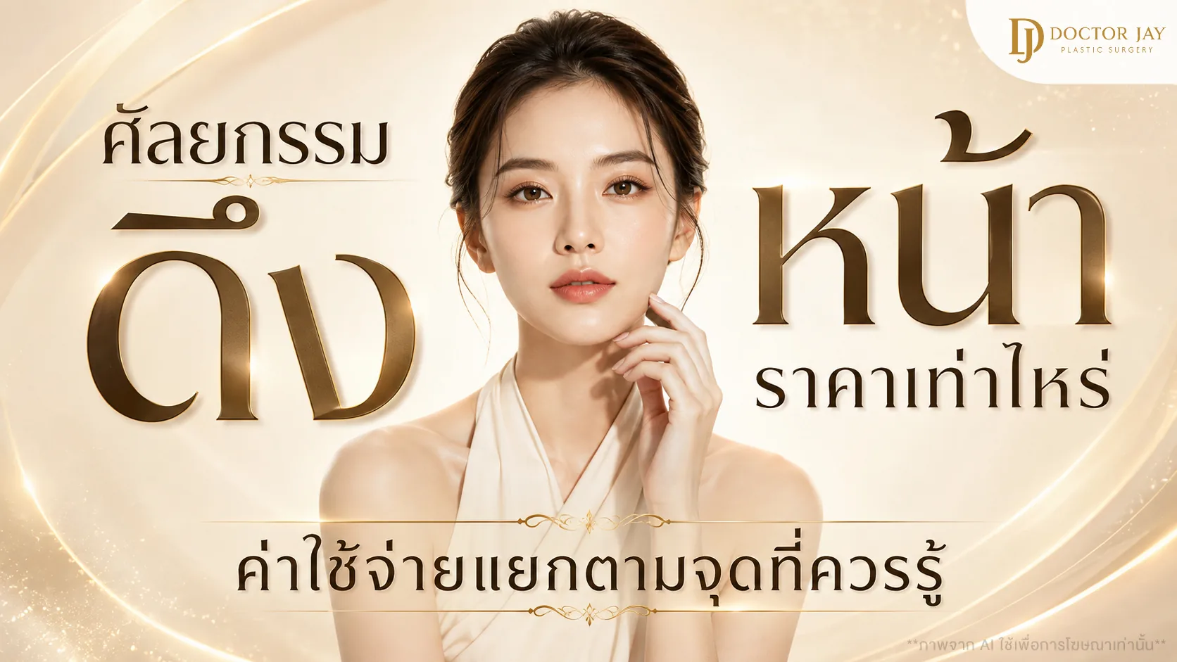 ศัลยกรรมดึงหน้าราคาเท่าไหร่ ค่าใช้จ่ายแยกตามจุดที่ควรรู้