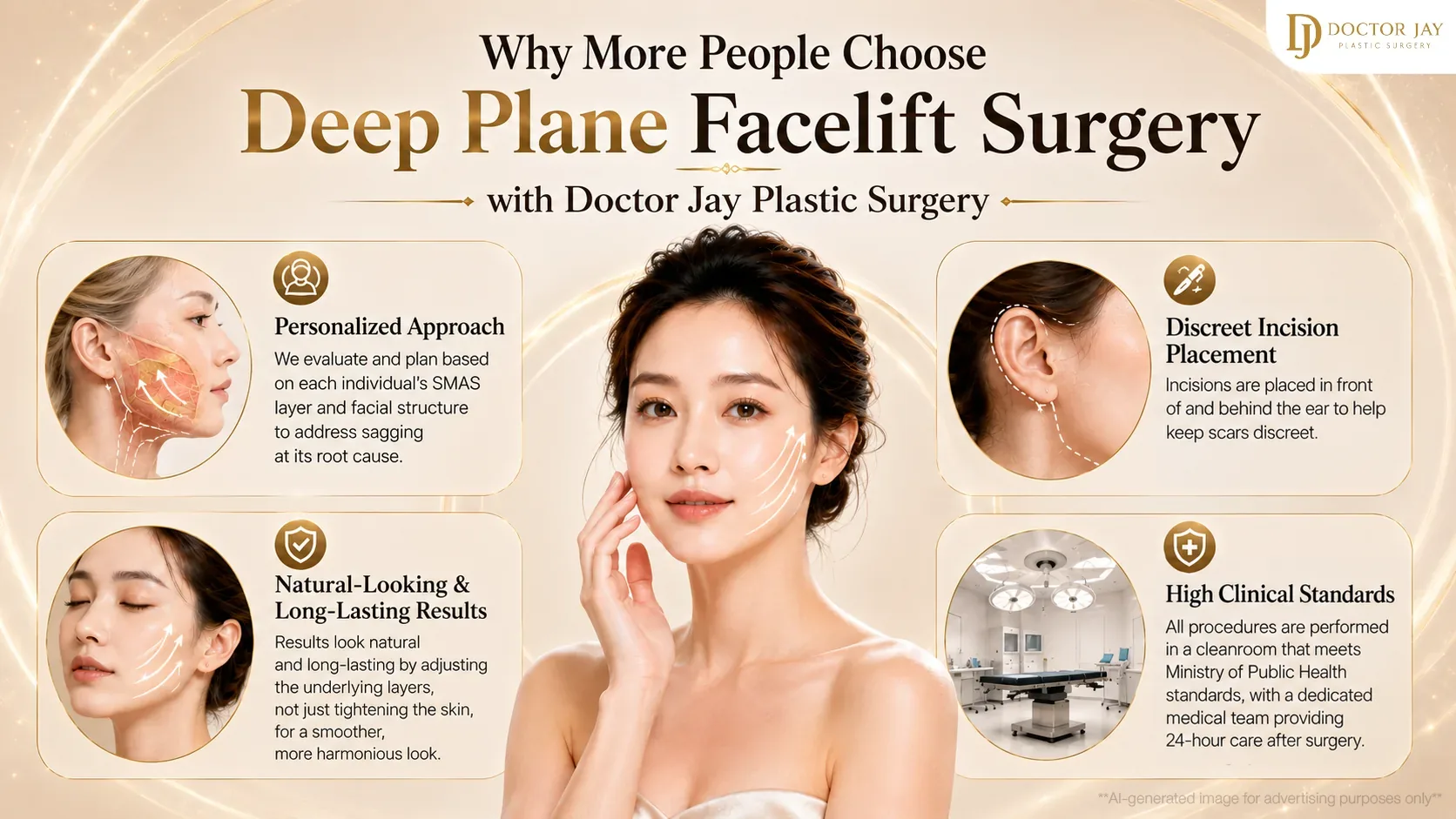 Why people choose deep plane facelift surgery with Doctor Jay Plastic Surgery